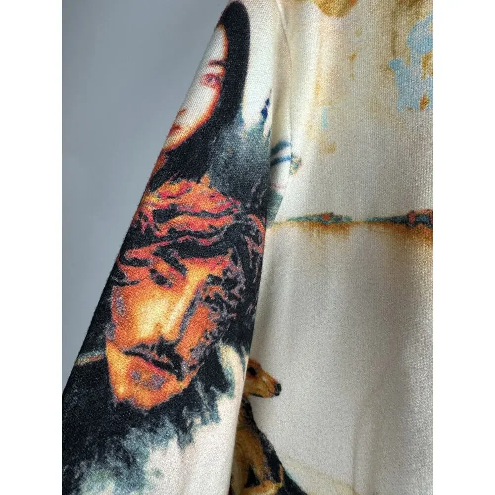 Golf Wang x Tyler the Creator Renaissance Cardigan Sweater Size Large RARE HTF - Picture 3 of 12